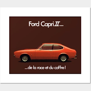 FORD CAPRI II - French ad Posters and Art